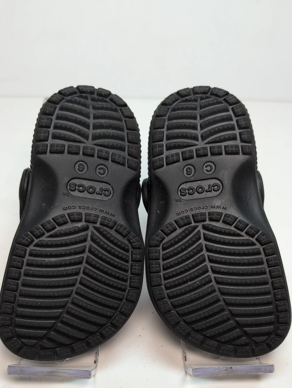 CROCS Kids Black Classic Clog Water Shoes child /toddler size 6